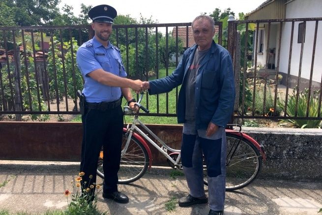 Visszakapták kerékpárjaikat a balotai tulajdonosok