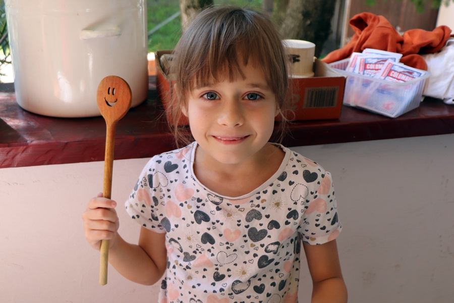 Tűzzománc tábor a Végh-kúriában