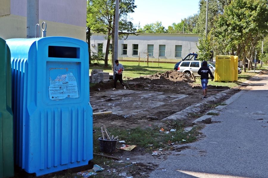 Zárt hulladéktárolók épülnek az Esze Tamás lakótelepen