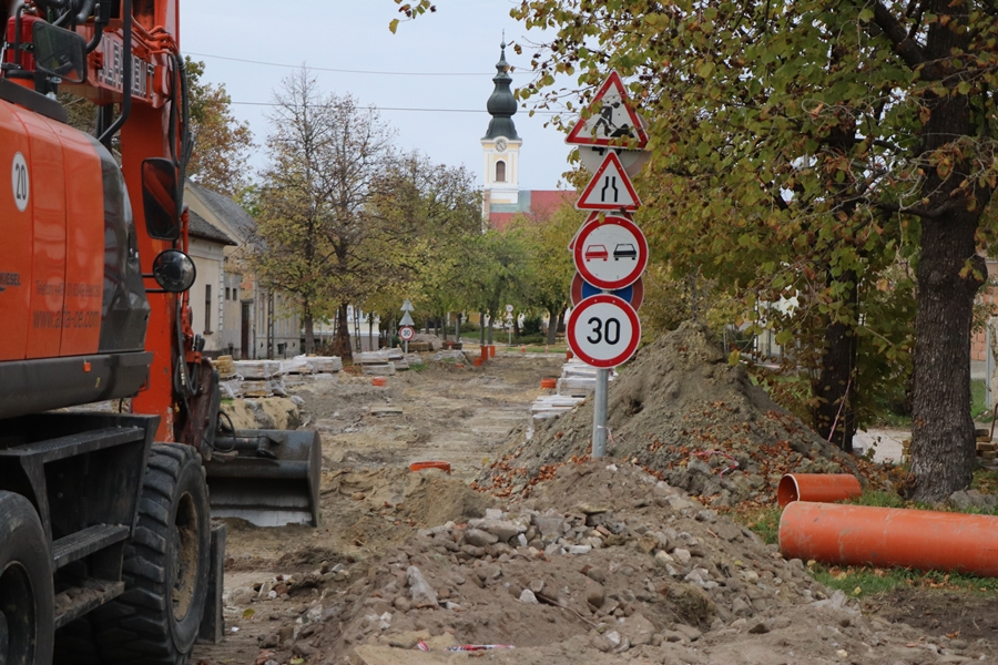 Tájékoztató a városi útfelújításokról