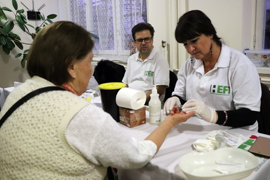 Cukorbetegség világnapja a MÁV Szakiban
