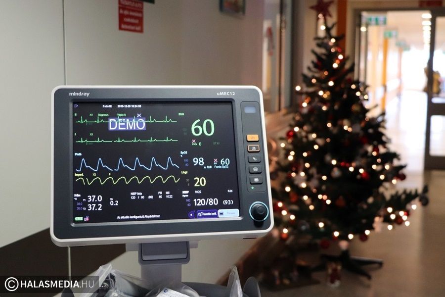 Új betegőrző monitort kapott a kórház (galéria)