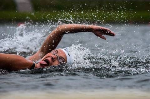 Janka volt az első célba érkező a Balatonnál