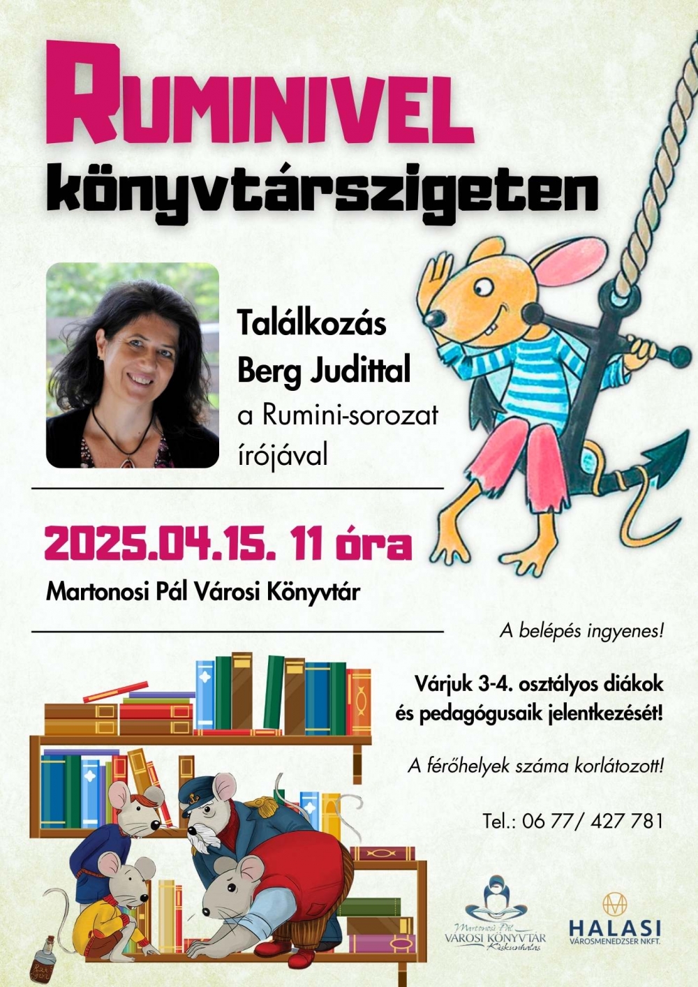 Ruminivel könyvtárszigeten