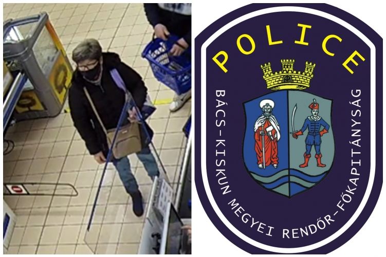 Lopás gyanúja miatt keresik a nőt
