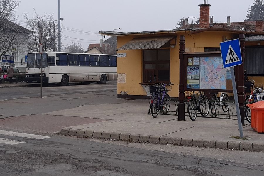 A halasi buszállomásig utaztak a migránsok