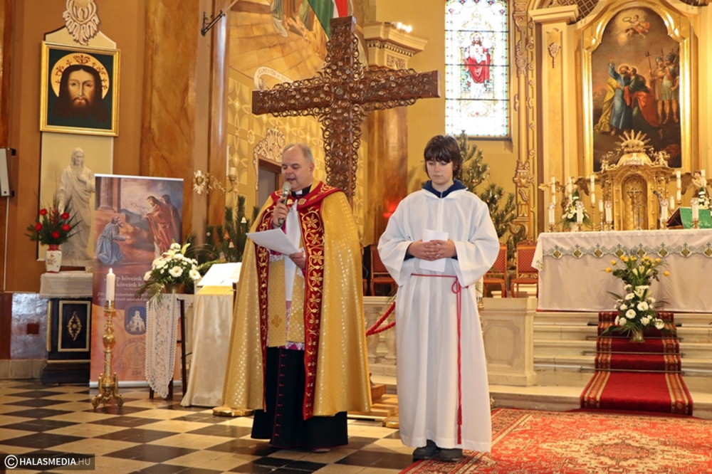 Megérkezett Halasra a Missziós Kereszt (galéria)