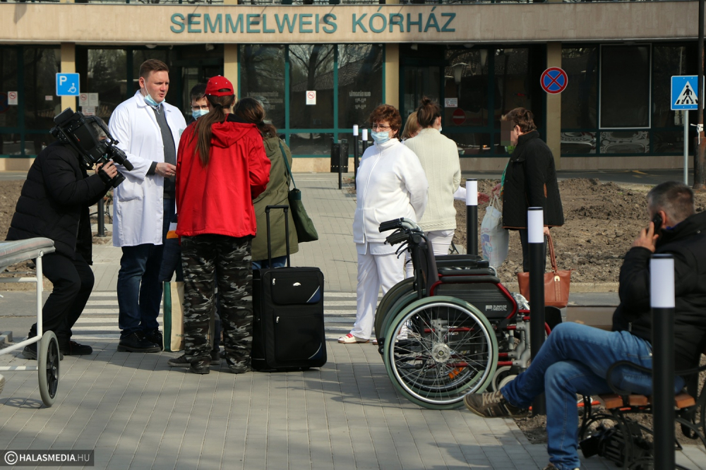 (►) Rendkívüli intézkedések a halasi kórházban