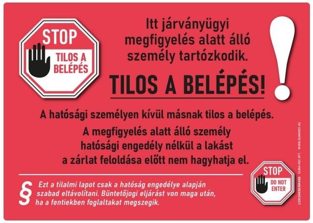 Eddig 20 alkalommal rendeltek el házi karantént, 8 most is érvényben van