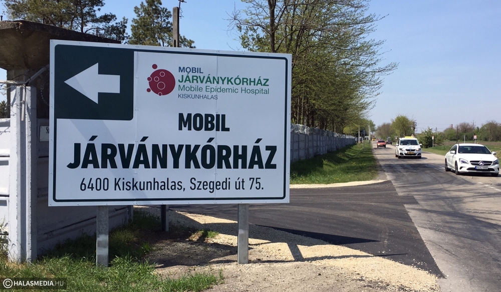 Egyelőre nem nyitják meg a halasi mobil járványkórházat