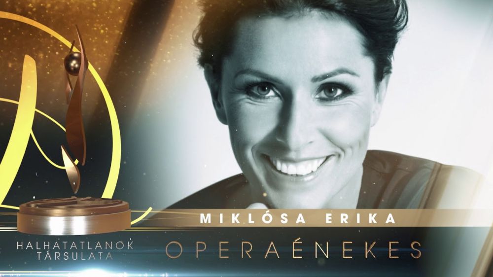 Miklósa Erika bekerült a Halhatatlanok Társulatába