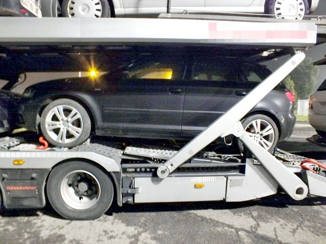 Körözött Audit találtak Tompán