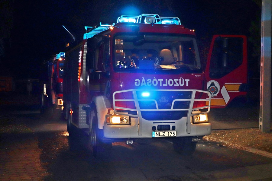 Tűz volt a Kígyó utcában