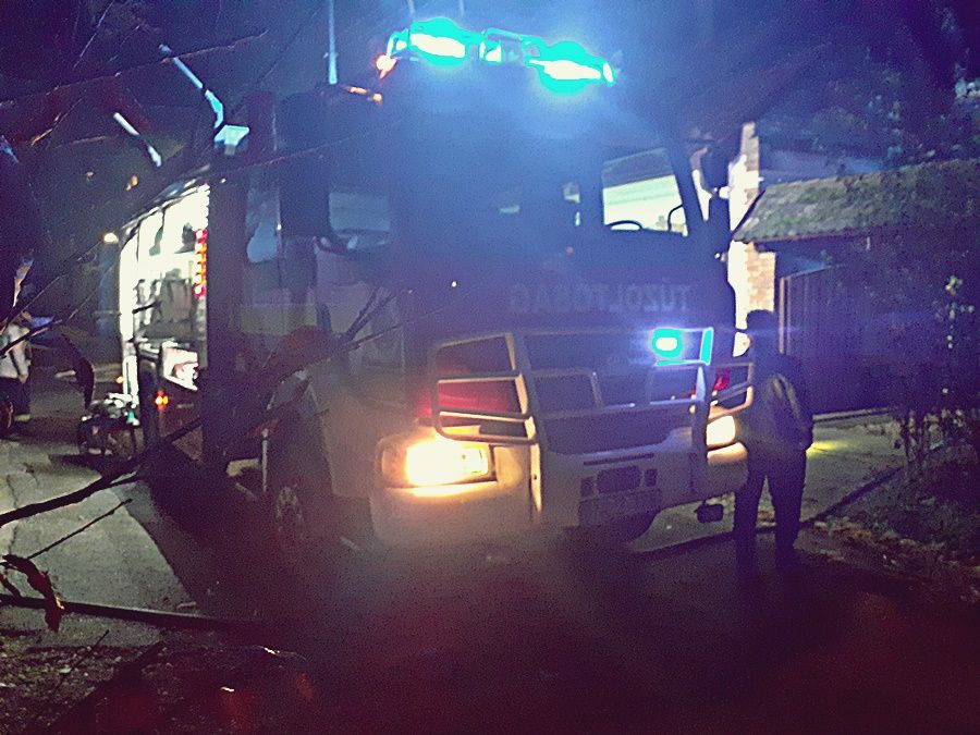 Szén-monoxid riasztás a Kossuth utcán