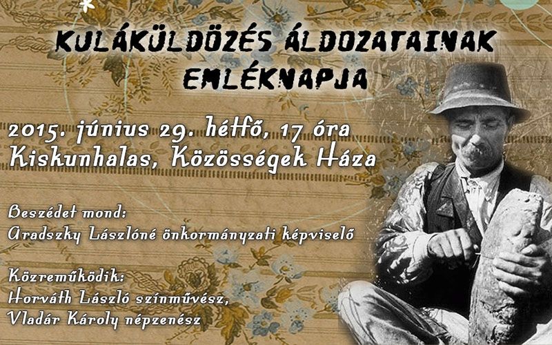 Emberüldözés áldozataira emlékezünk!