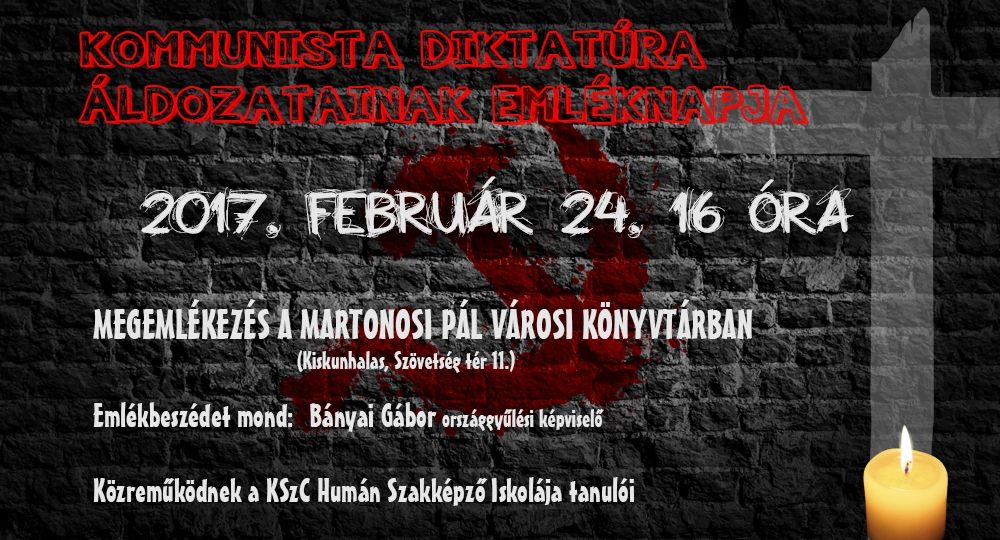 Kommunista diktatúra áldozatainak emléknapja