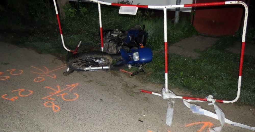 Elesett a halasi motoros