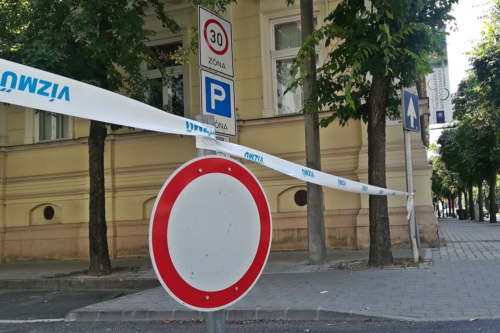 Miért van lezárva a Városháza utca?