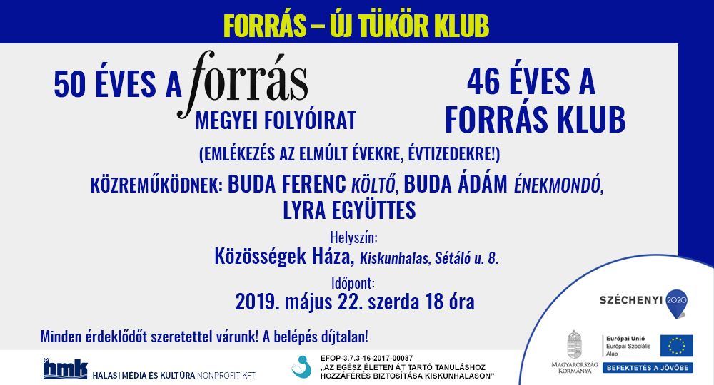 50 éve alakult a FORRÁS