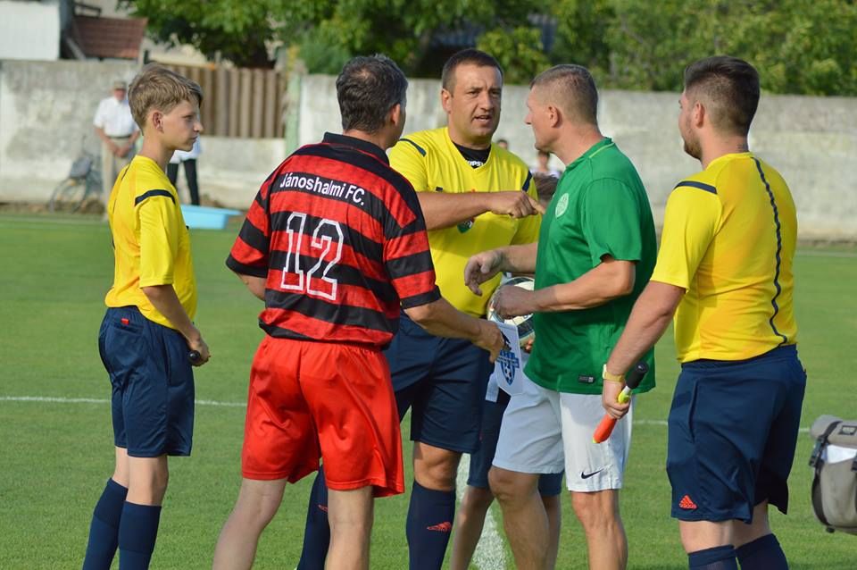 Jánoshalmi pályaavató a Fradival