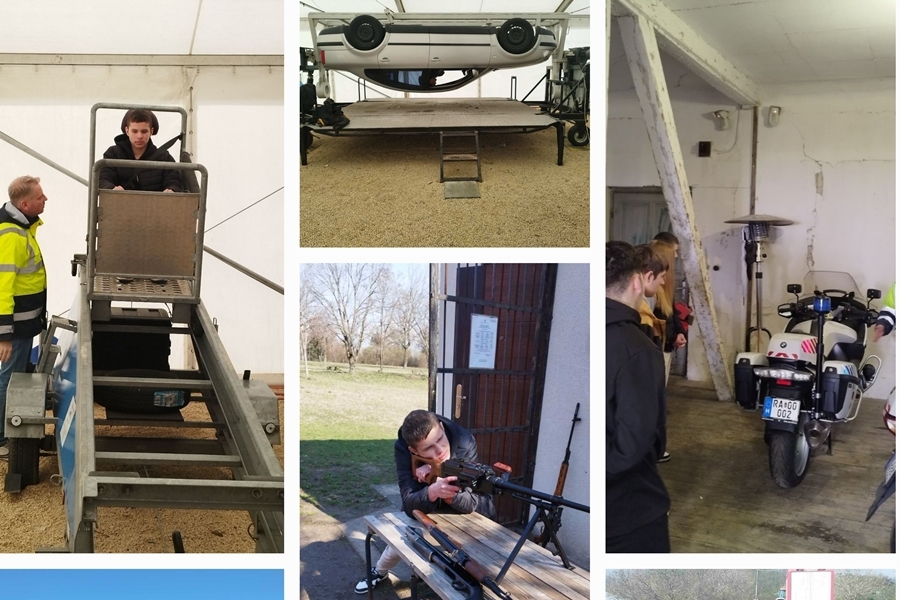 Dékánis diákok ismerkedtek a rendőrség munkájával