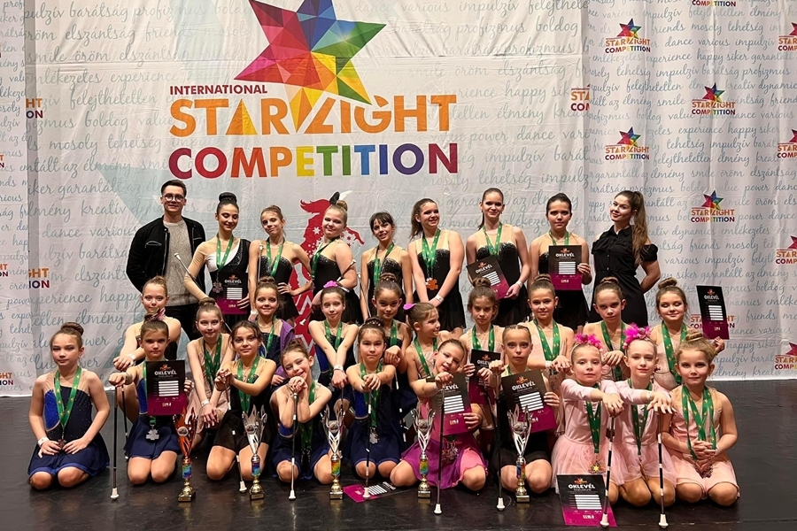 Halasi mazsorett sikerek