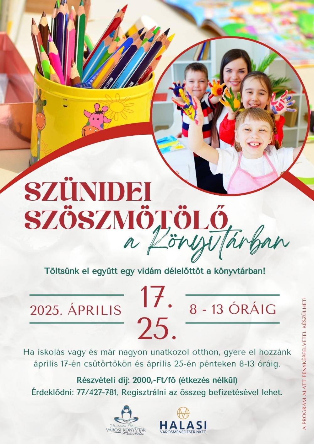 Szünidei Szöszmötölő a Könyvtárban 