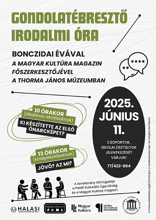 Gondolatébresztő irodalmi óra