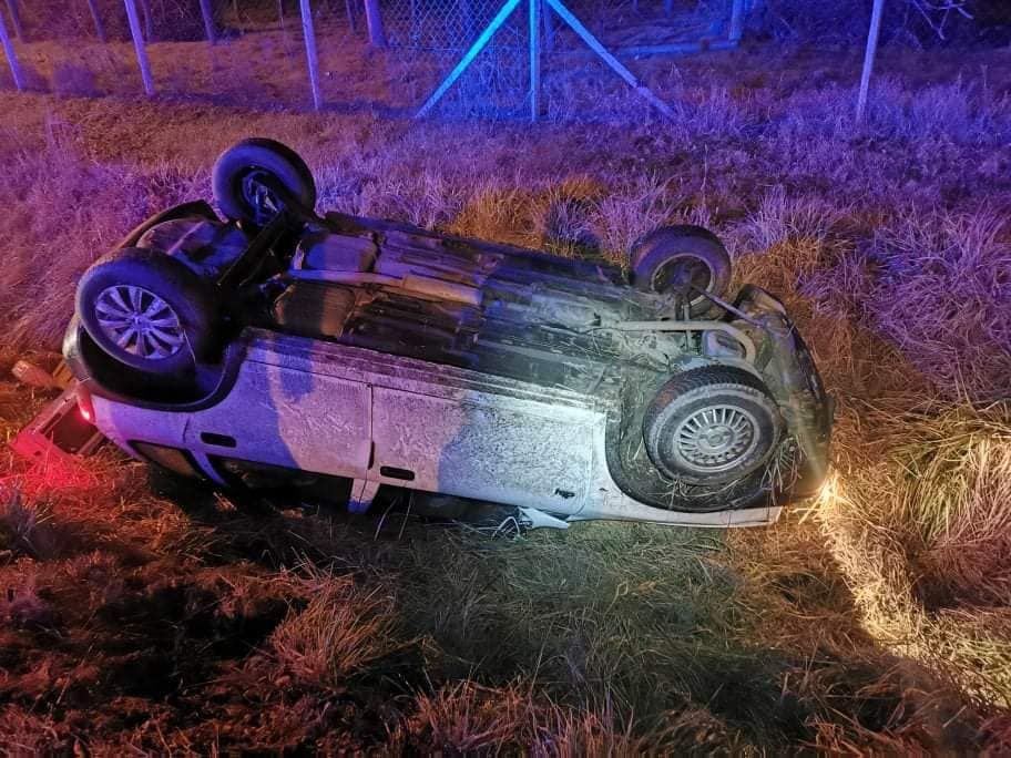 Mélykúti baleset: nem sérültek meg az Opel utasai