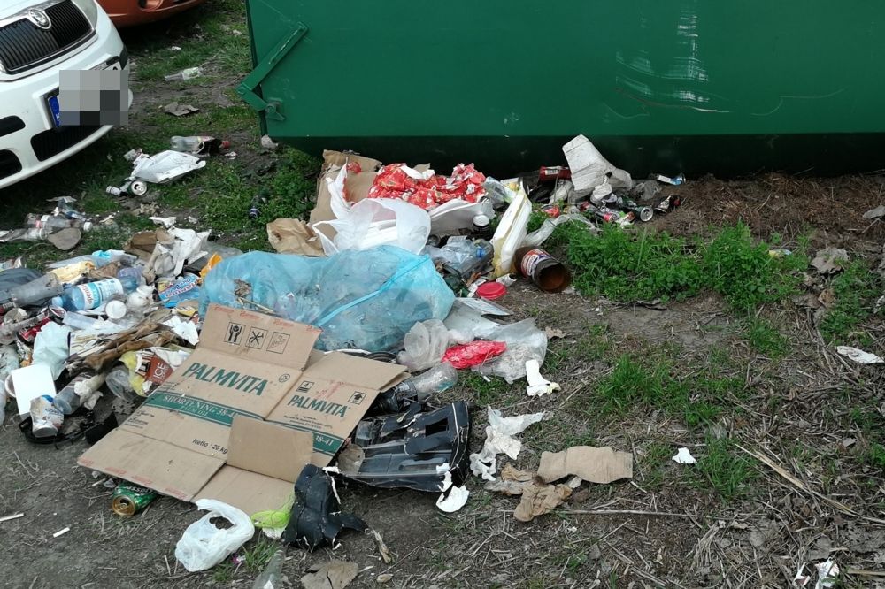 Újabb szemetelő a Sóstónál