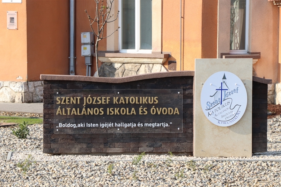 Megszépült a Szent József Katolikus Általános Iskola