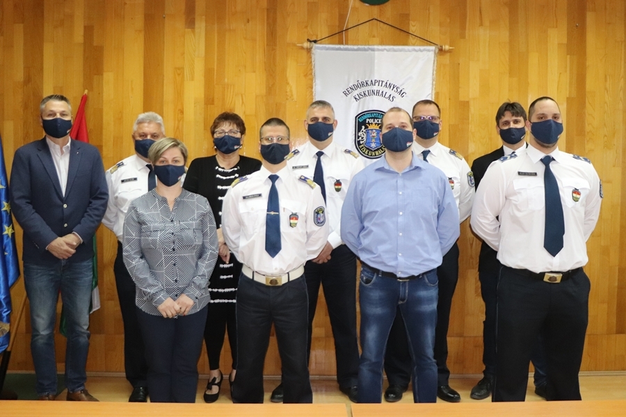 Elismerték a rendőreink munkáját