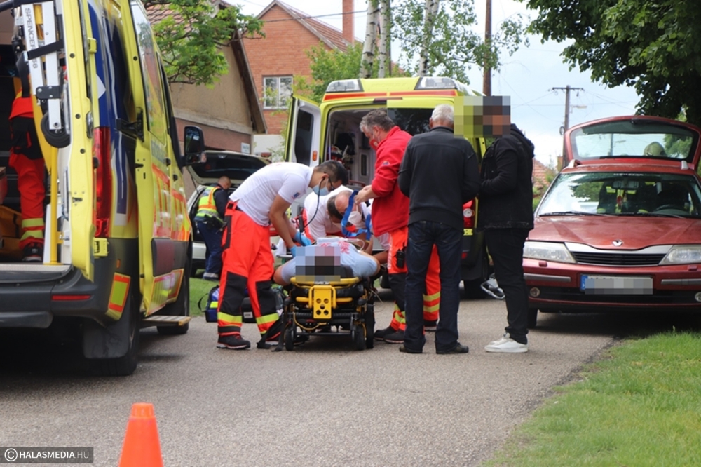 Súlyos baleset a Fazekas Mihály utcában (galéria)