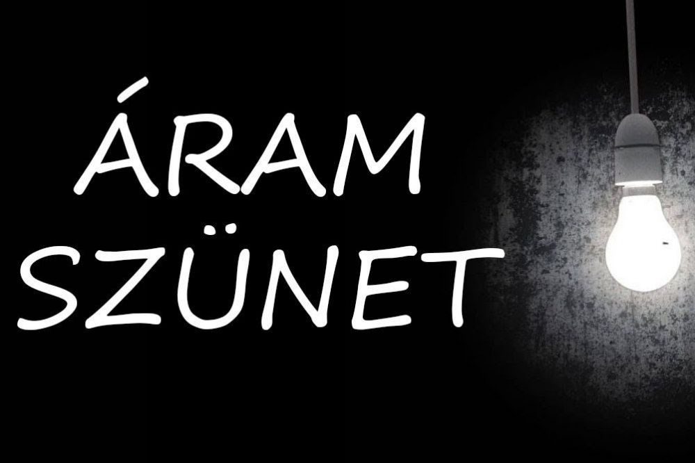 Figyelem! Csütörtökön áramszünet lesz több kertvárosi utcában