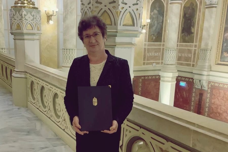 Miniszteri elismerést kapott Szabados Sándorné