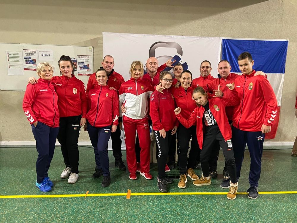 Baka Szilvi aranyérme a kettlebell világbajnokságon