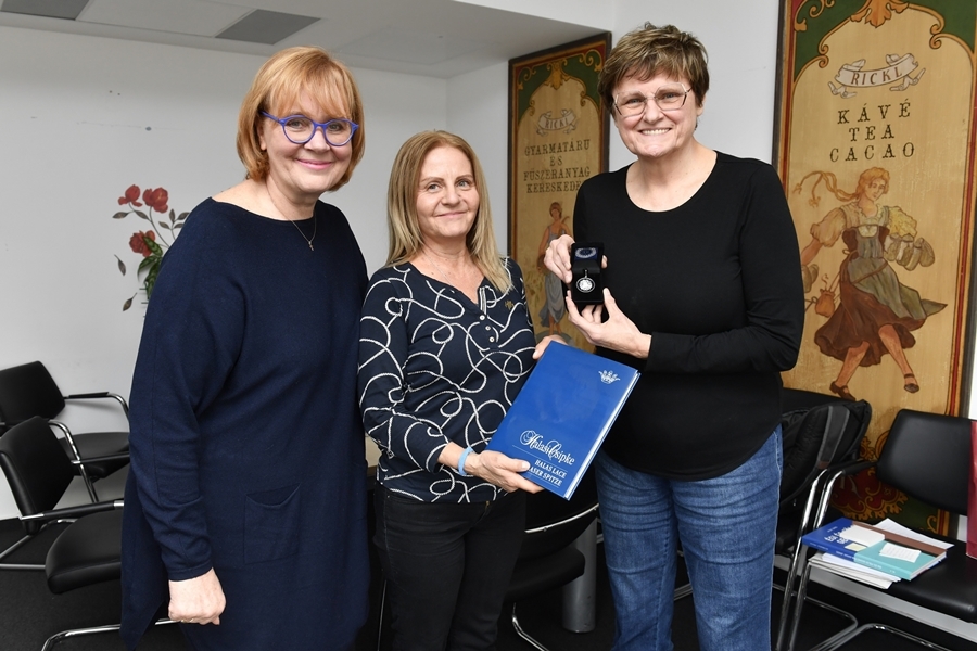 Halasi csipkét kapott Karikó Katalin