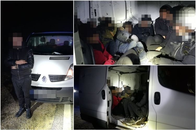 Embercsempészt fogtak Kelebiánál