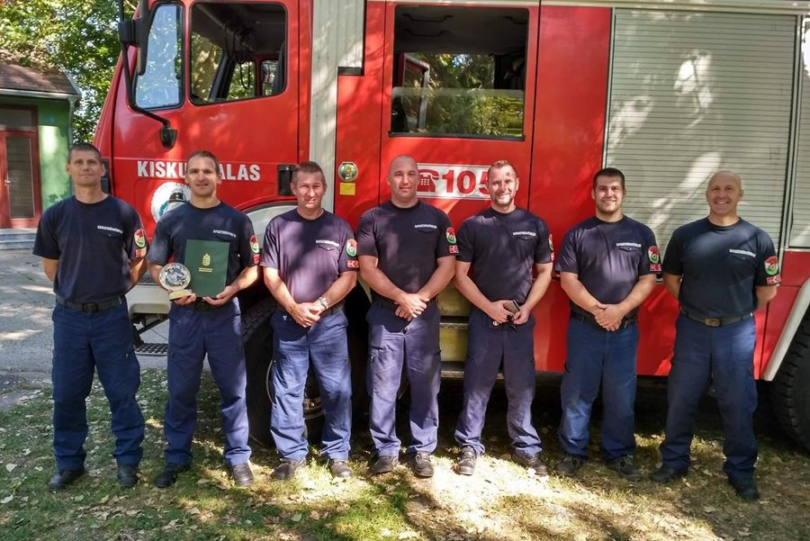 Tűzoltóink voltak a legszakszerűbbek az országos versenyen