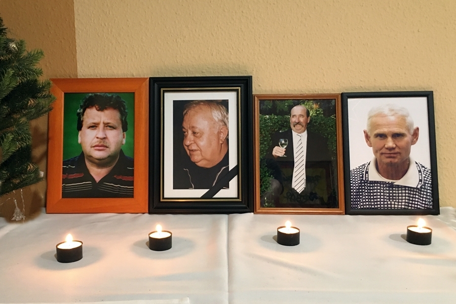 Megemlékeztek elhunyt (sport)barátaikról