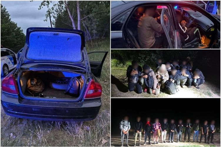 Magyar rendszám, üzbég embercsempész, afgán migránsok