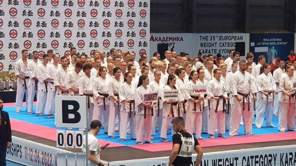 Az Union Dojo versenyzői az Európa-bajnokságon szerepeltek