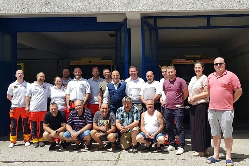 Krivai Sándor nyugállományba vonult a halasi mentőktől