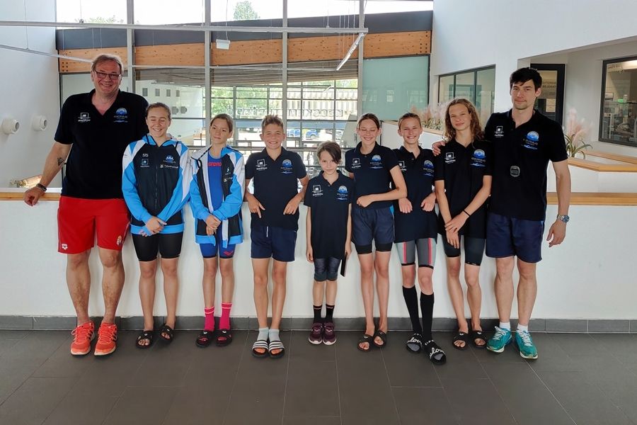 Tizenöt halasi úszóérem Kecskemétről