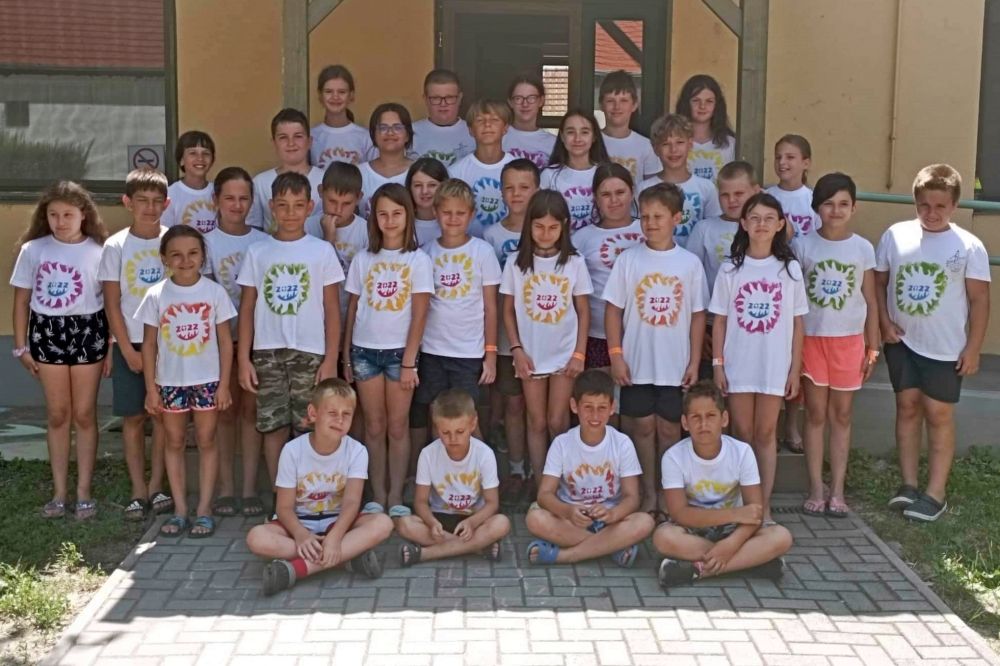 Újteleken táboroztak a Szent József-iskola diákjai