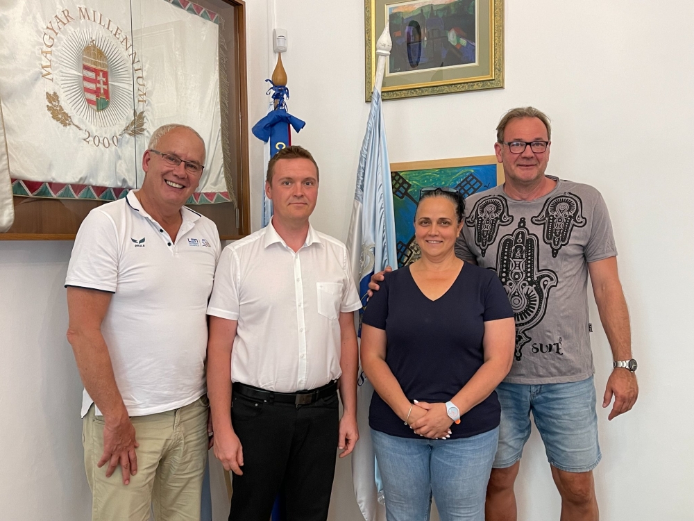 Halason egyeztetett a Magyar Úszó Szövetség elnöke