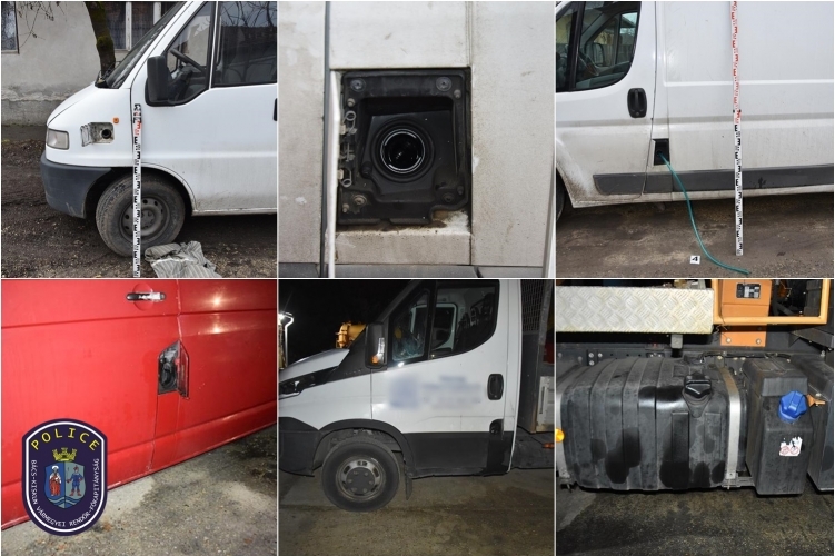 Őrizetben a halasi üzemanyagtolvaj, aki tanksapkákat is lopott