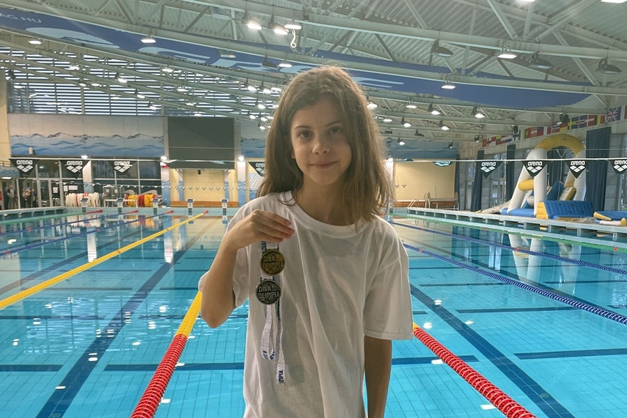 Gerda diákolimpiai aranyérme