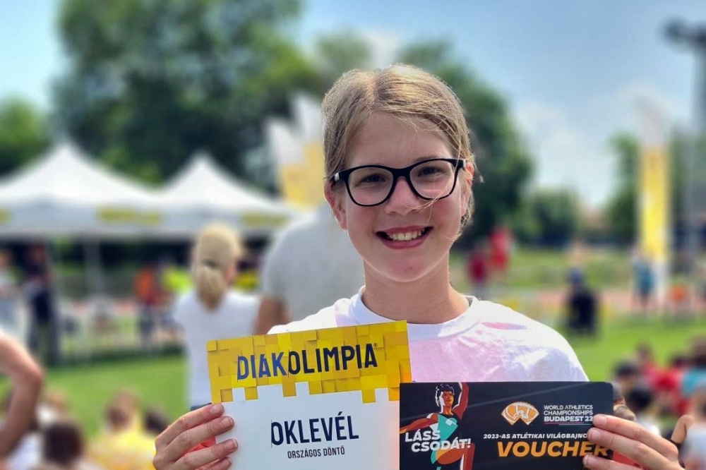 Remek eredmények az atlétika diákolimpia országos döntőjéről
