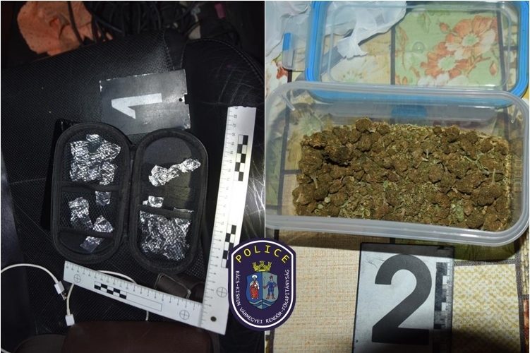 Újabb drogfogás Halason: őrizetben a díler és a fogyasztó is